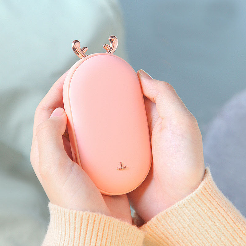 Hand Warmer Power Bank — 10000mAh, 7-Hour Heat, Astronaut