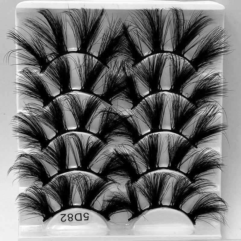 25mm 5D Mink False Eyelashes for Dramatic Eye Volume