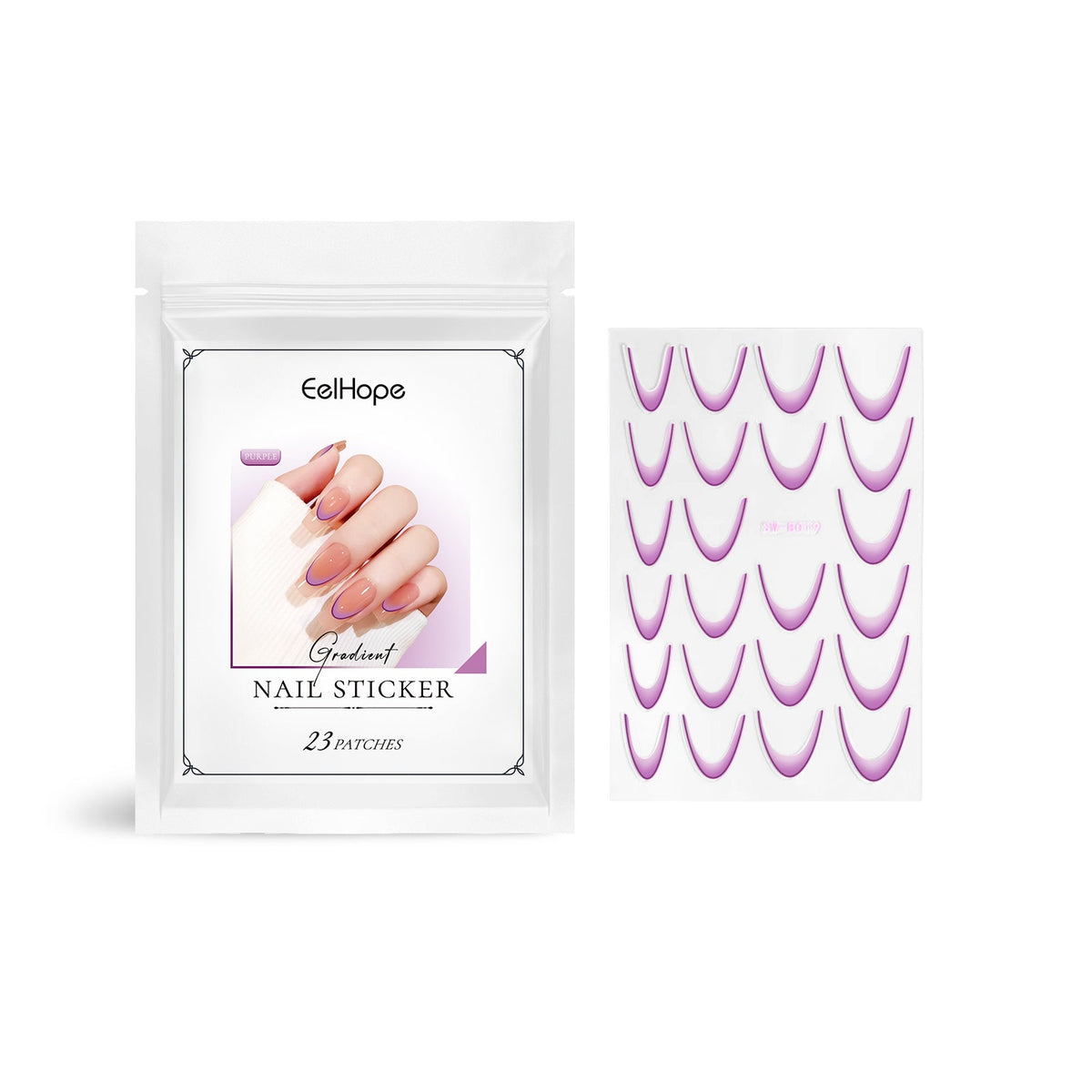 French Gradient Nail Stickers - Salon Ombre in Seconds