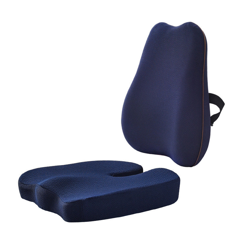 Lumbar Support Cushion for Office Chair — Memory Foam Back