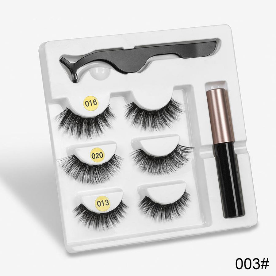 Magnetic Eyelashes Set for Easy, No-Glue Eye Looks