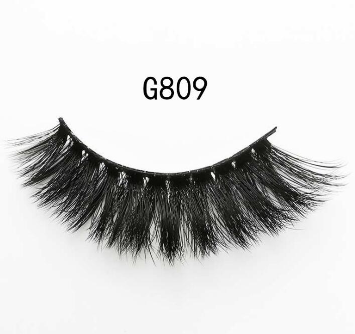 3D Mink False Eyelashes — Dramatic Volume & Thickness, 5 Pairs