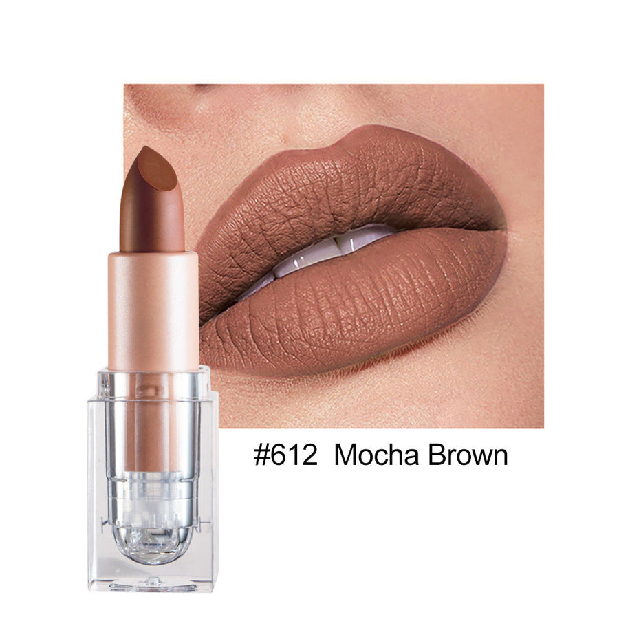 Ice Cube Matte Lipstick Set: Wearable Nude-to-Red Shades