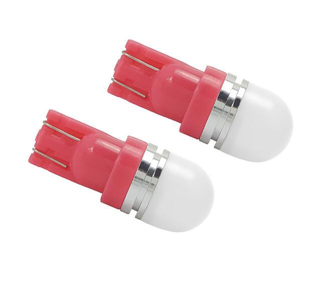 2PCS T10 LED Parking Light Bulbs — Canbus No Error 194 W5W