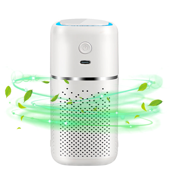 Car Air Purifier with UV-C & HEPA — Removes Smoke & Dust