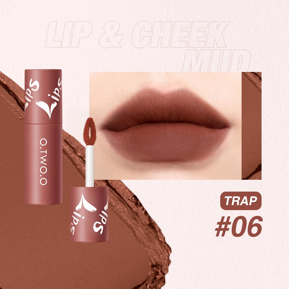 Lip And Cheek Tint With Soft-Focus Velvet Matte Color