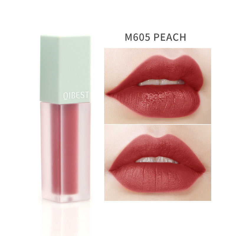 Matte Liquid Lipstick – Rich Tomato Velvet Finish