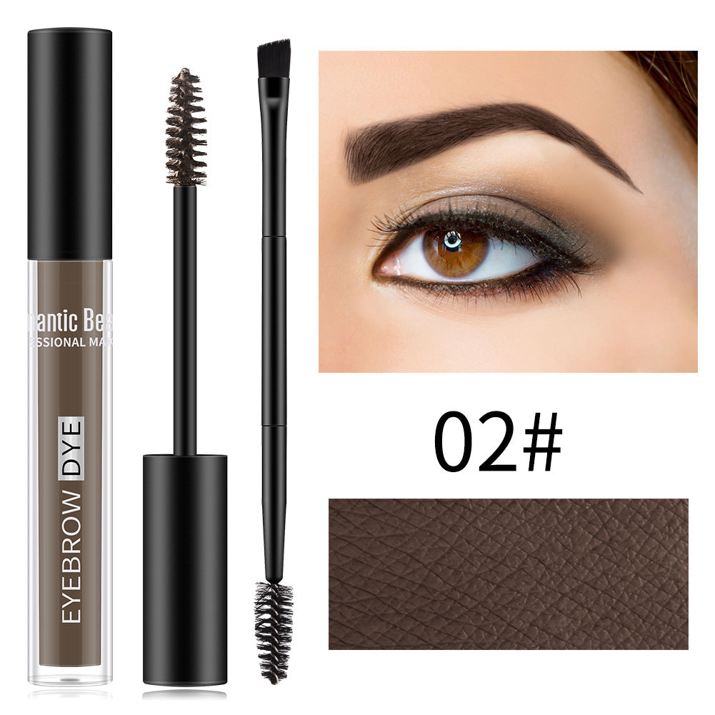 Two-Headed Brow Brush for Long-Lasting Waterproof Definition