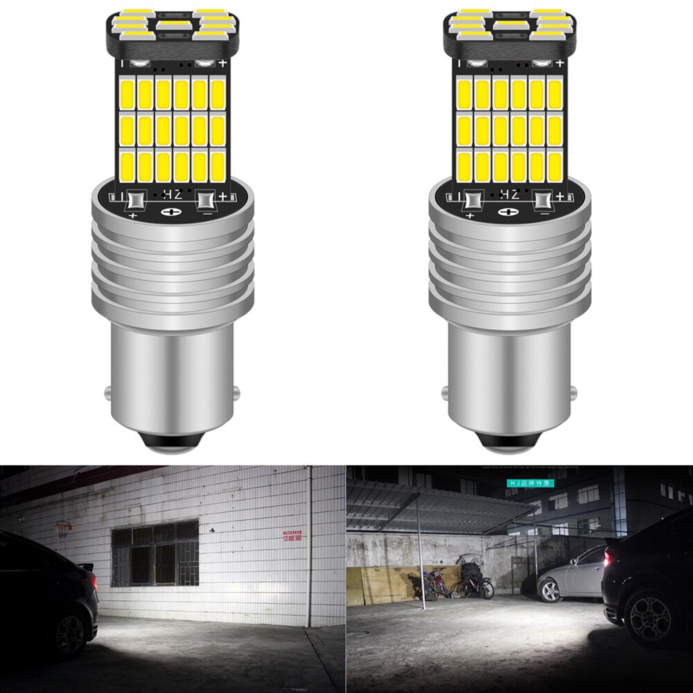 P21W 1156 BA15S LED Bulbs — 50,000‑Hr Error‑Free Brilliance