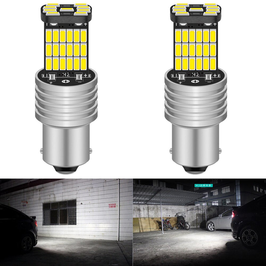 P21W 1156 BA15S LED Bulbs — 50,000‑Hr Error‑Free Brilliance