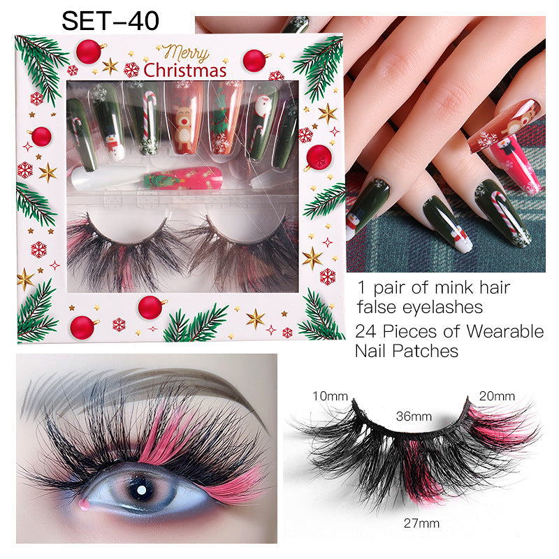 Christmas Nail and Lash Kit for Effortless Festive Glam