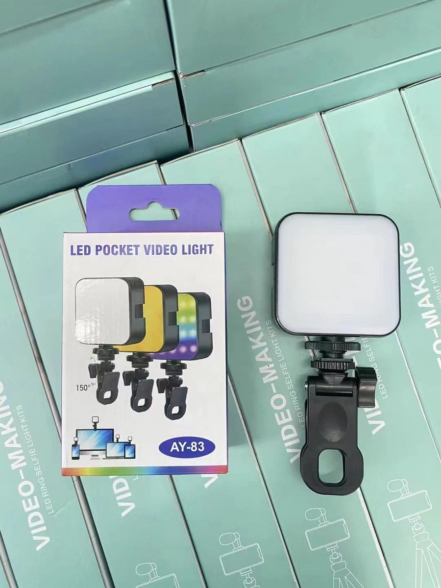 LED Video Light — 2500K‑9000K Bi‑Color with 20 Effects