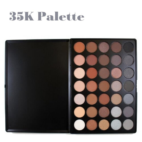 35-Color Warm Eyeshadow Palette for Easy Eye Looks