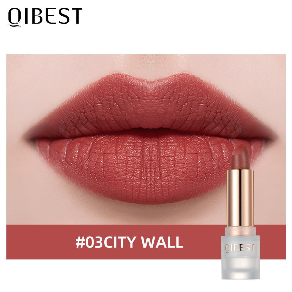 Velvet Matte Lipstick – 11 Wearable Shades, Soft-Focus