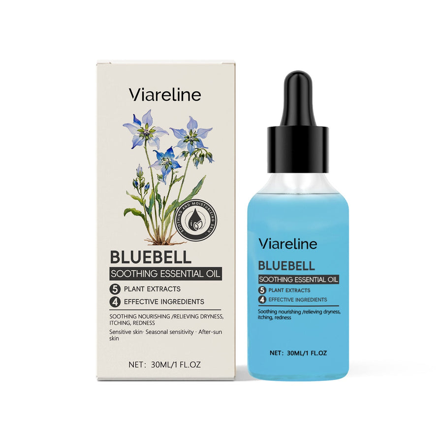 Blue Bell Facial Soothing Oil for Dry, Sensitive Skin