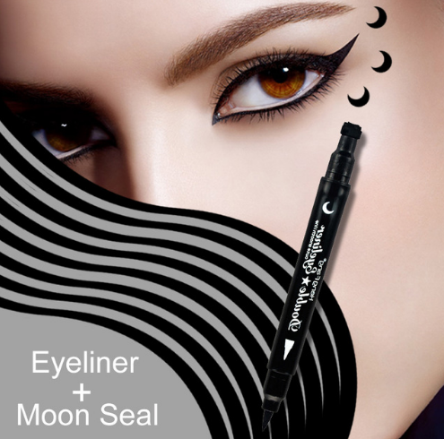 Double-Ended Eyeliner Pen for Precise Starry Looks