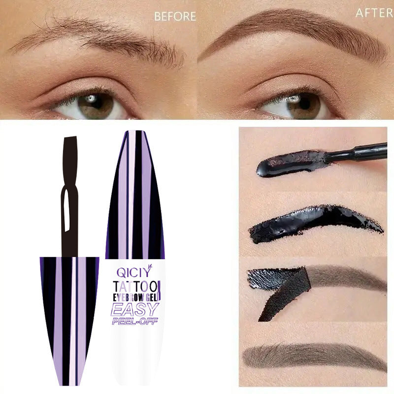 Peel-Off Eyebrow Gel for Long-Lasting Defined Brows
