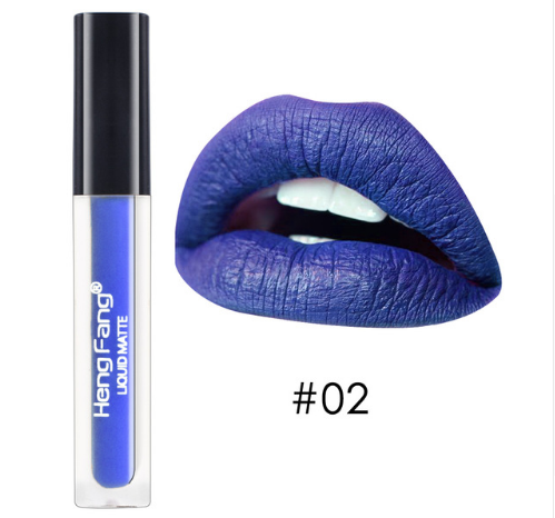 Waterproof Matte Liquid Lipstick – 20 Vivid Shades