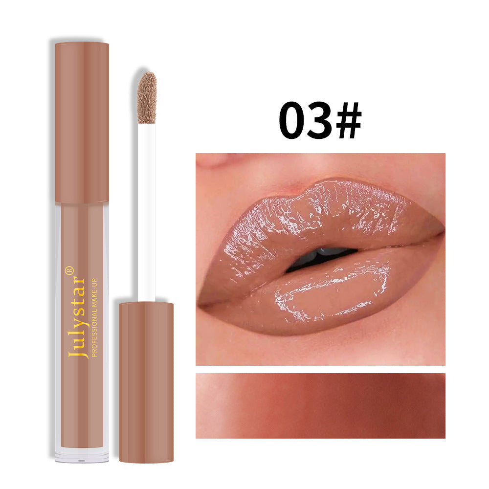 Pearlescent Lip Glaze for High-Shine Moisturized Lips