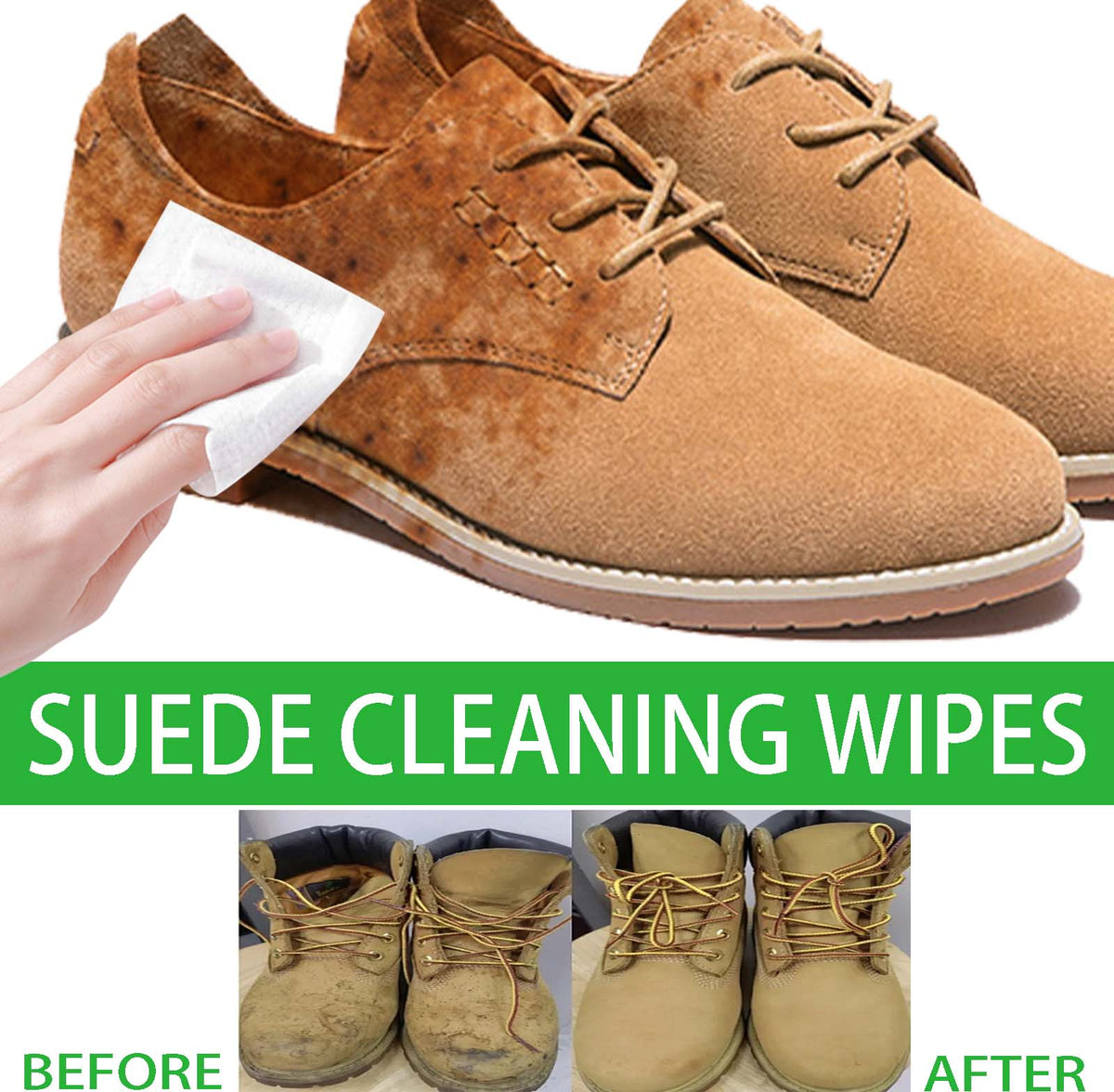 Jakehoe Shoe Wipes — No-Water Cleaning On The Go