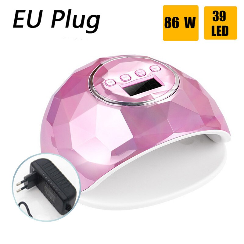86W UV LED Nail Lamp — Professional Gel Curing in 10 Seconds