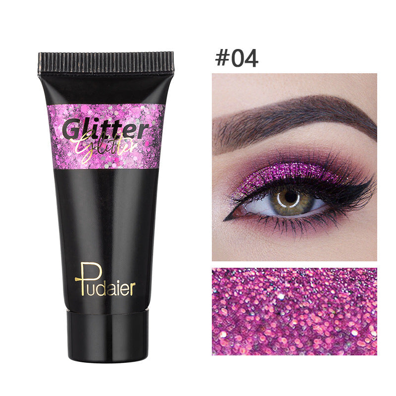 Liquid Glitter Eyeshadow for High-Flash Stage Looks
