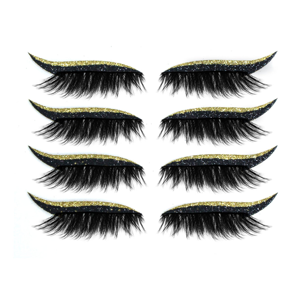 Self-Adhesive Eyeliner Stickers for Fast Glitter Looks