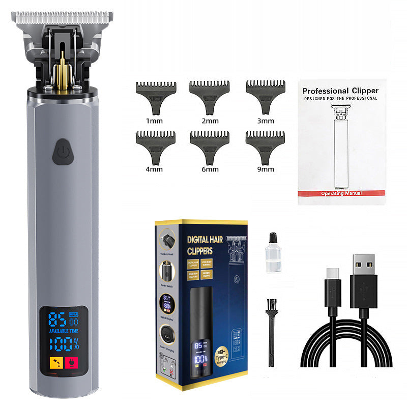 Electric Clippers for Bald Head – Cordless Ceramic Barber Kit