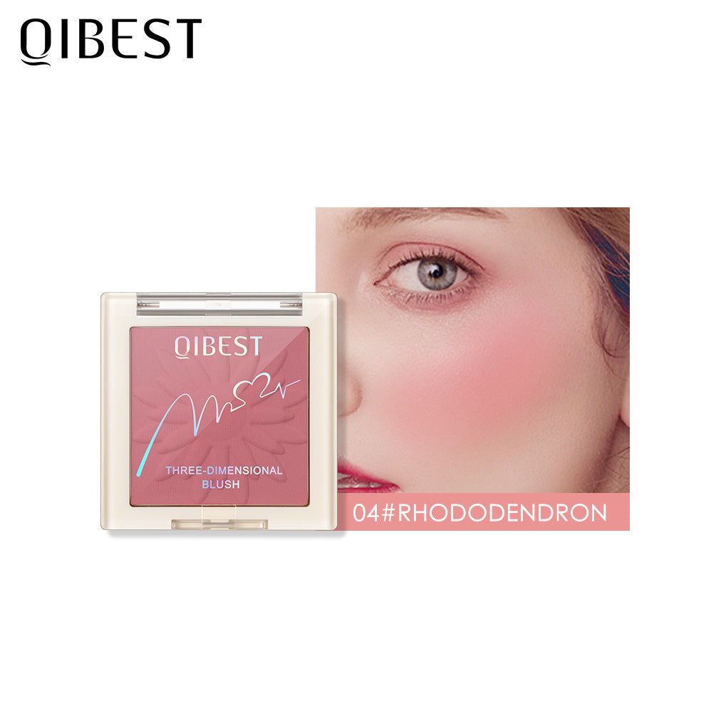 Pressed Blush Powder for Natural Pearlescent Cheeks