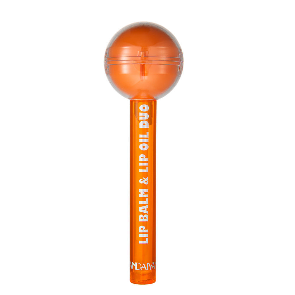 Color-Changing Lip Balm & Lip Oil Duo for Glossy Lips