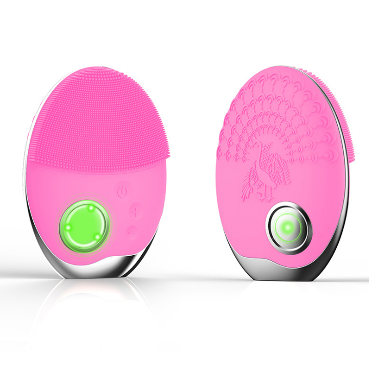 Sonic LED Facial Brush — Clearer Skin with Tri-Light Therapy