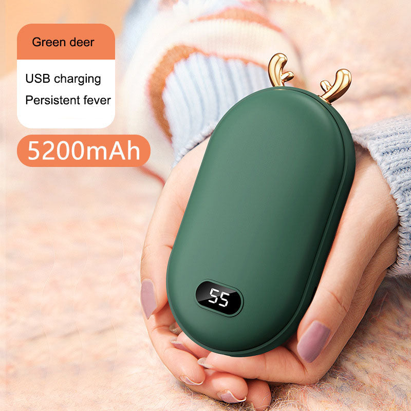 Hand Warmer Power Bank — 10000mAh, 7-Hour Heat, Astronaut