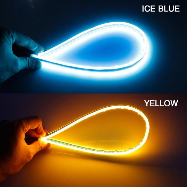 60cm Amber Sequential LED DRL Strip — Non-Destructive