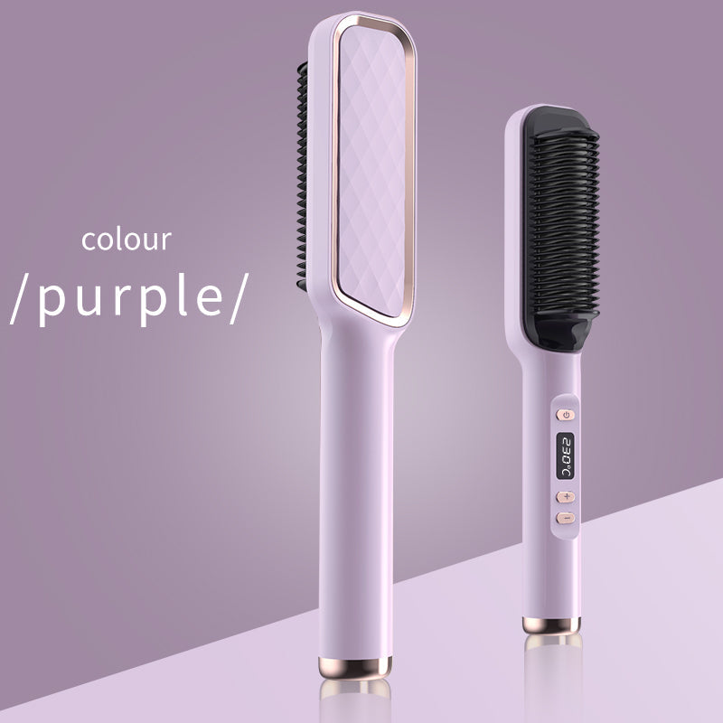 Electric Straightening Comb with Ionic Technology — Sleek