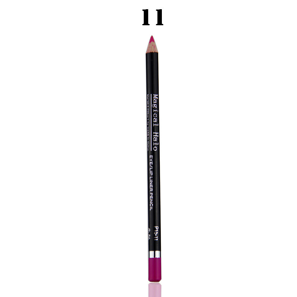 12 Waterproof Lip Liner Pencils for Defined Lips