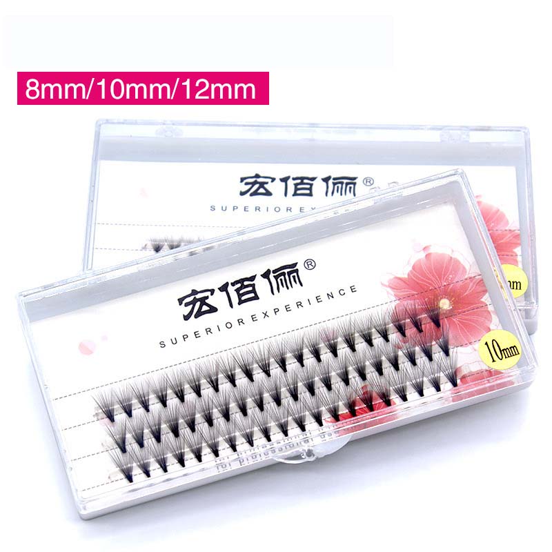 False Eyelash Clusters 0.07mm for Soft Custom Volume