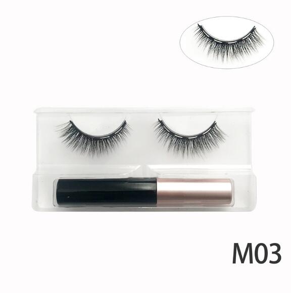 3D Magnetic Eyelashes With Long-Lasting Eyeliner