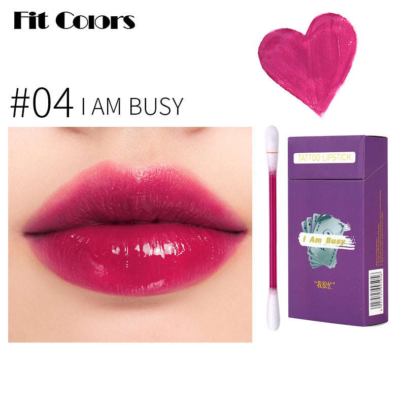 Single-Use Lip Glaze Applicators for Glossy Color