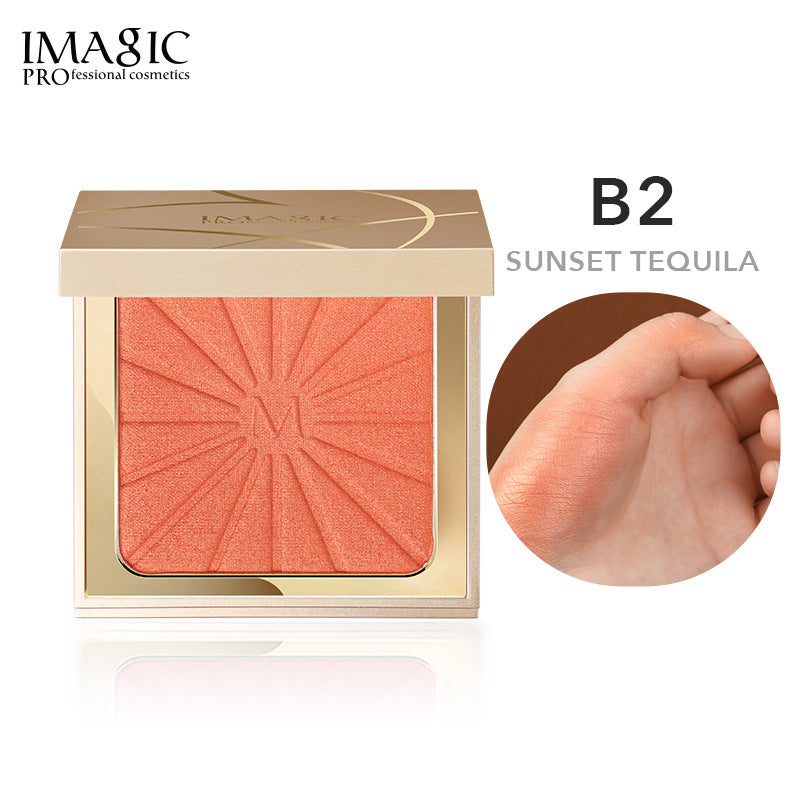 Monochrome Blush Highlighter Compact for Luminous Color