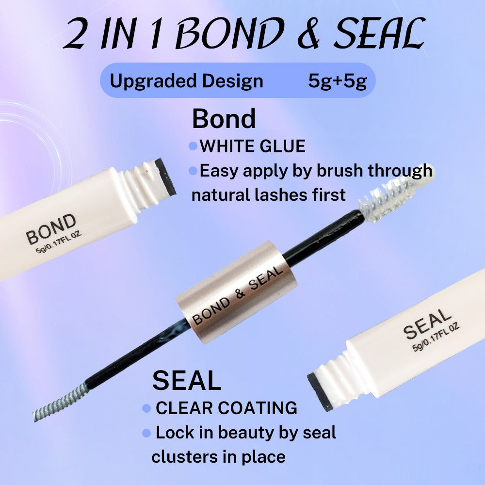 DIY Cluster Eyelash Extensions with Custom 8–16mm Lengths