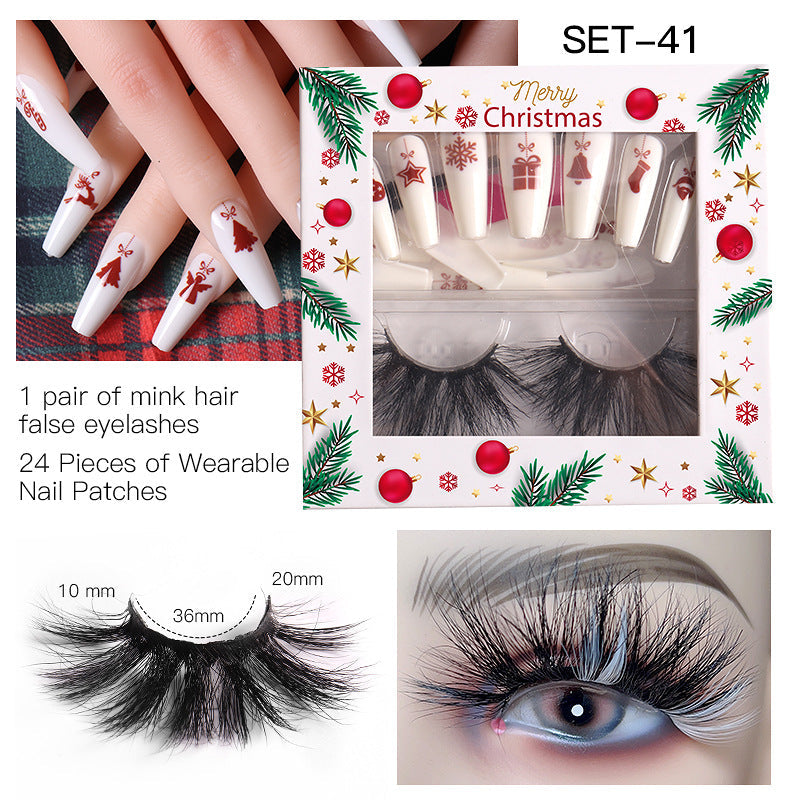 Christmas Nail and Lash Kit for Effortless Festive Glam