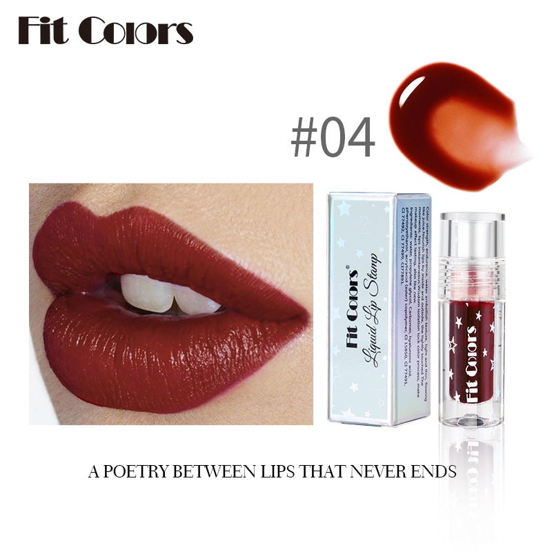 Liquid Lip Dye Set: Five Bold Shades For Easy Touch-Ups