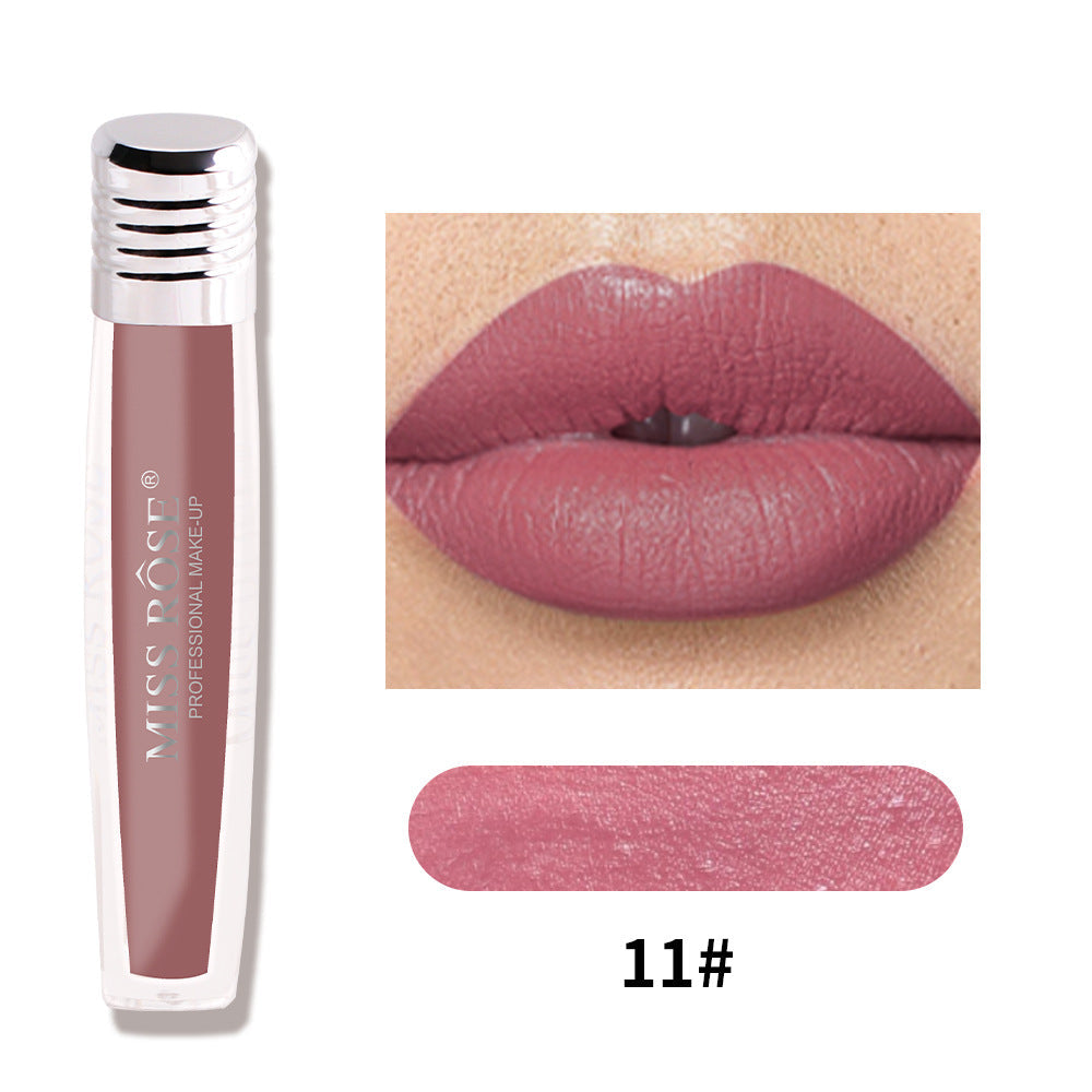 Liquid Matte Lip Gloss - 16 Shades, Velvet Color Finish