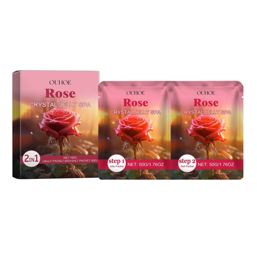 Crystal Jelly Foot Spa — Exfoliate & Soften Rough Feet