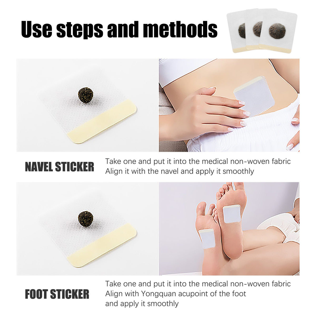 Lazy Body Sculpting Patches for Belly and Thigh Toning