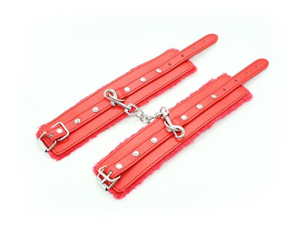 Plush-Lined Handcuffs for Comfortable Adult Roleplay