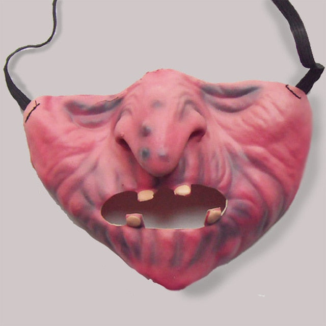 Latex Clown Mask for Instant Costume Transformation