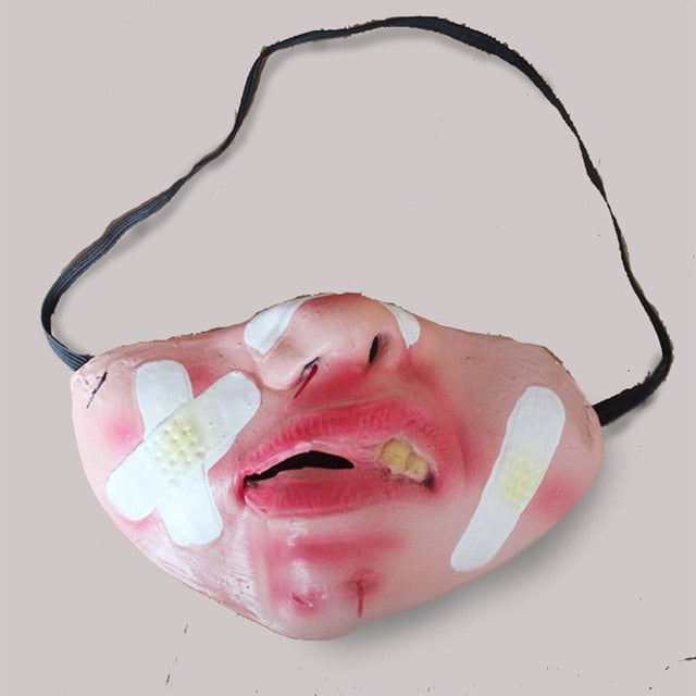 Latex Clown Mask for Instant Costume Transformation