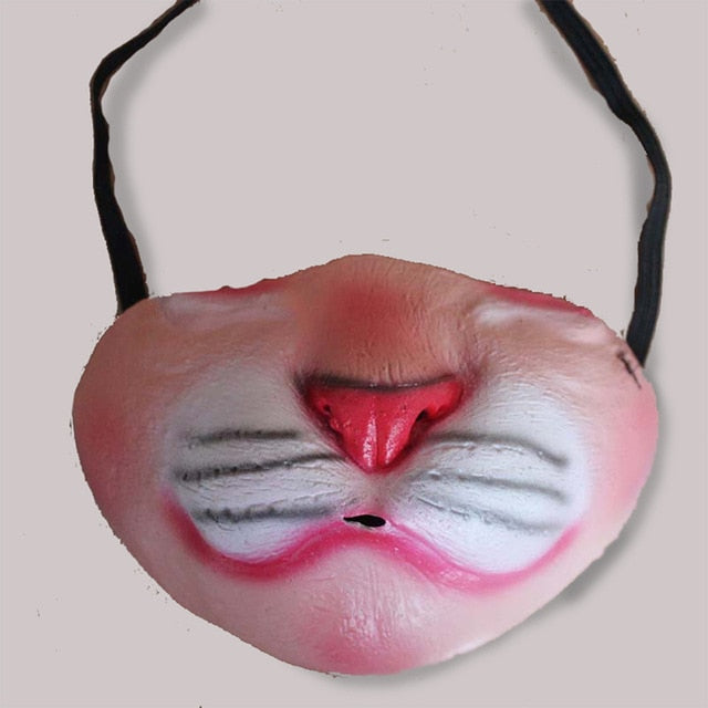 Latex Clown Mask for Instant Costume Transformation