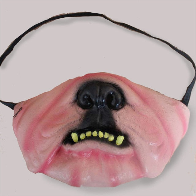 Latex Clown Mask for Instant Costume Transformation